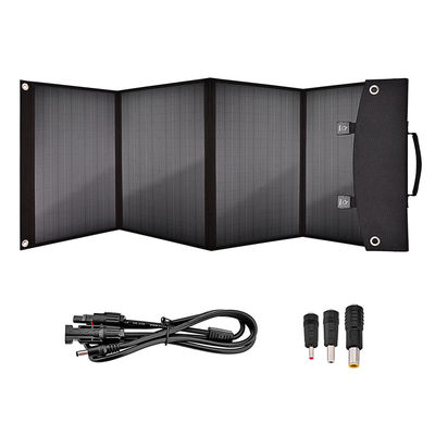kwaliteit  High Quality Foldable Portable 80W Charging Cell Phones Three USB and DC Solar Power Panel Charger for Laptop Tablets fabriek
