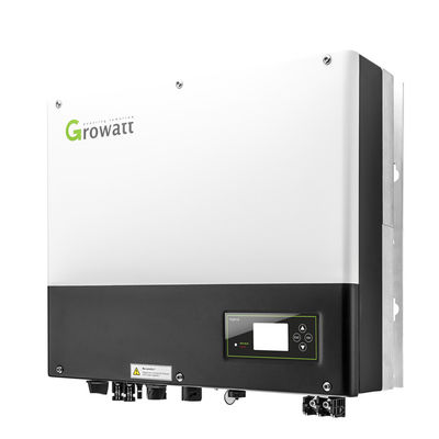 kwaliteit  GROWATT IP65 LCD Display Single Phase 230V 10KW 5000W 5KW On Grid Solar Hybrid Inverter with 2 MPPT Controller 450*560*180mm fabriek